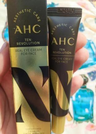 Ahc ten revolution real eye cream for face крем для глаз с пептидами1 фото