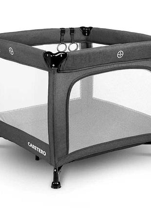Дитячий манеж caretero quadra graphite