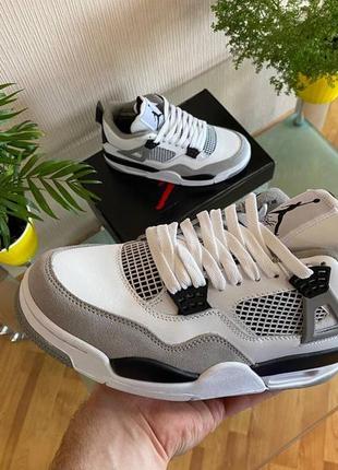 Nike air jordan 4 retro  ⁇  найк кроссовки8 фото