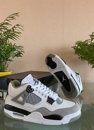 Nike air jordan 4 retro  ⁇  найк кроссовки7 фото