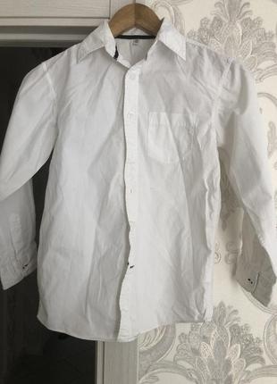 Белая сорочка р 134-1401 фото
