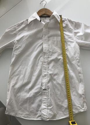 Белая сорочка р 134-1405 фото