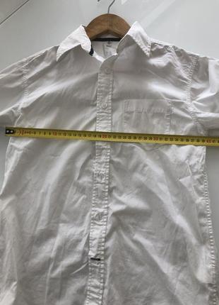 Белая сорочка р 134-1404 фото