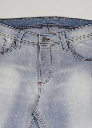 Четкие джинсовые шорты с осветлениями и потертостями от cult edition2 фото