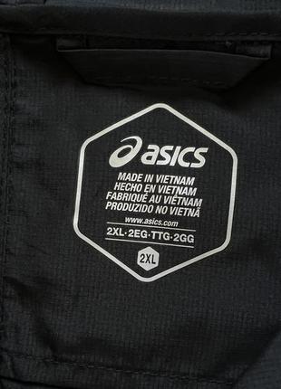 Мужская оригинальная лёгкая беговая ветровка с рефлекторами asics7 фото