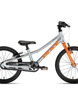 Двухколесный велосипед puky ls-pro 18-1 silver/orange1 фото