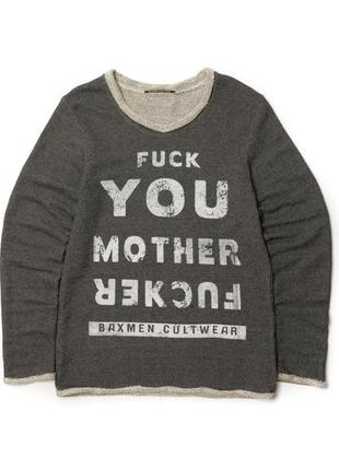 Baxmen club culture sweater свитер лонгслив