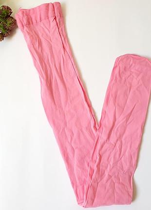 Рожеві капронові колготи