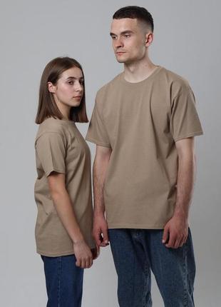 Пісочна базова футболка з 100% бавовни в 33 кольорах на вибір fruit of the loom унісекс