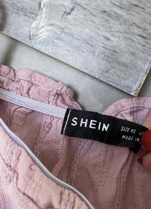 Shein великолепный сиреневый топ3 фото