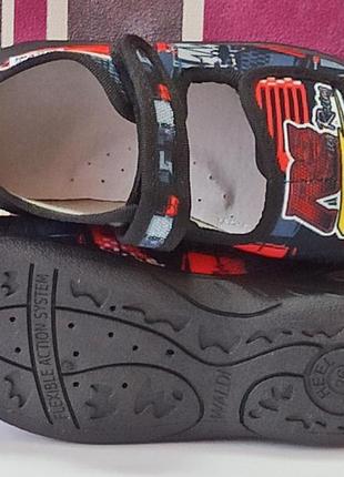 Ортопедичні капці капчики текстильні босоніжки для хлопчика валді waldi адам тарас 23,24,25,26,29,3010 фото