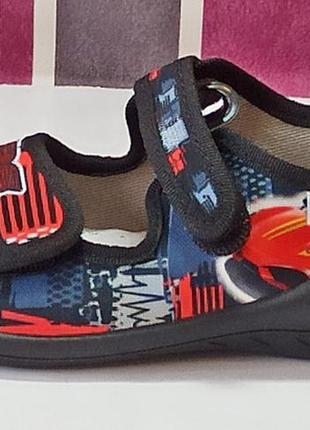 Ортопедичні капці капчики текстильні босоніжки для хлопчика валді waldi адам тарас 23,24,25,26,29,307 фото