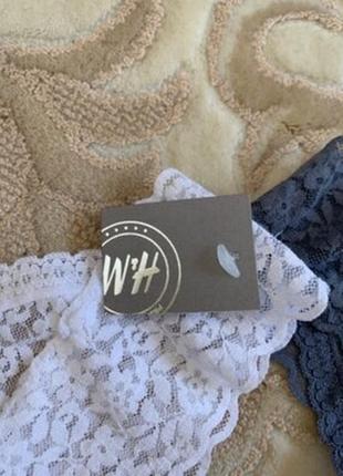 Стринги кружевные h&amp;m