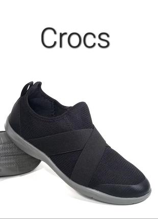 Жіночі кросівки crocs swiftwater strap static оригінал