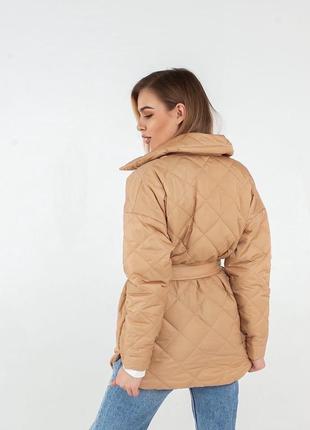 Весняна💣стильна демисезонна💣зручна легка тепла жіноча курточка 42 44 46 48 s m l xl осінь5 фото