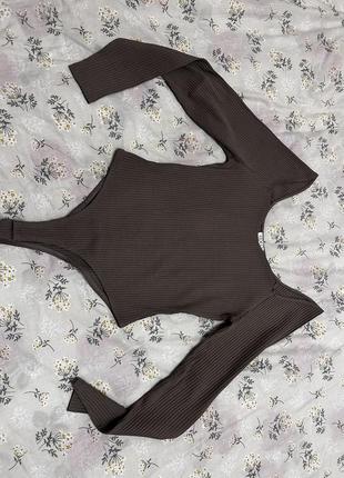 Ідеальний трикотажний боді в рубчик від coco