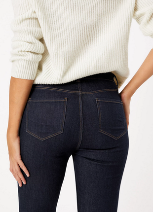 Мягкие джинсы скини стрейтч skinny с высокой посадкой h&m1 фото