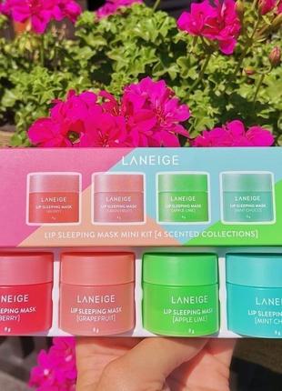 Набор масок для губ от laneige 💗