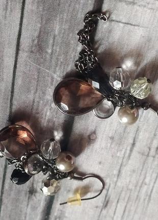 Сереж и метал пластик безель