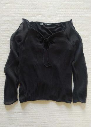 Шoвковая блуза, от mango, шифон 100%