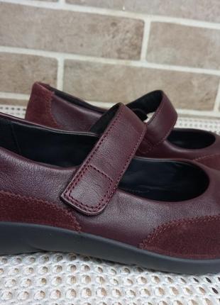 Шкіряні туфлі мокасини hotter 38р