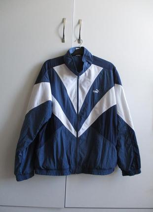 Puma vintage 90s (l) куртка вітровка чоловіча
