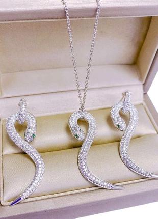 Женский комплект украшений и медицинского золота stainless steel, позолоченный