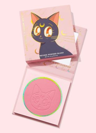 Рум'яна для обличчя sailor moon x colourpop "pressed powder blush"5 фото