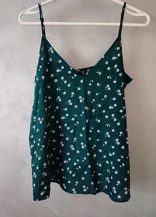 Легенькая натуральная майка из вискозы h&m