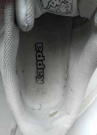 Белые кроссовки kappa размер 407 фото