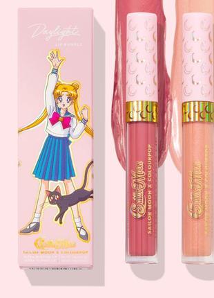 Блеск + помада для губ sailor moon x colourpop "day light"1 фото