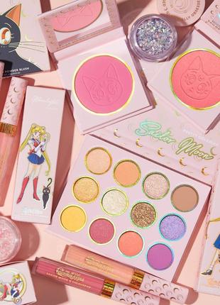 Палетка тіней sailor moon x colourpop "pretty guardian"10 фото