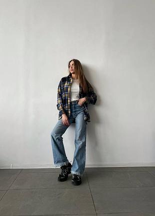 Рубашка в клетку 4