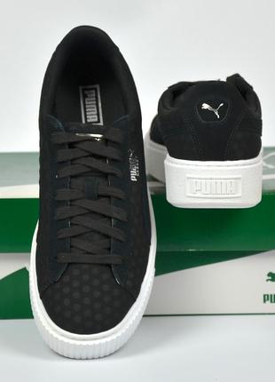 Puma basket platform de кроссовки пума оригинал2 фото