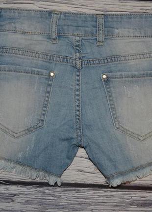S фірмові круті яскраві джинсові шорти шортики з потертостями7 фото