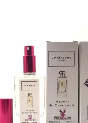 Аромат унісекс jo malone mimosa and cardamom (джо малон мімоза і кардамон) з феромоном 60 мл