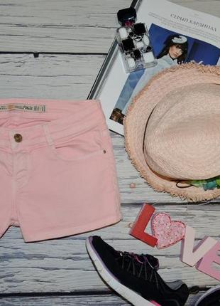 02/34 фирменные крутые яркие джинсовые шорты шортики градиент зара zara