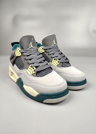 Кроссовки nike air jordan 4 retro se 95 neon