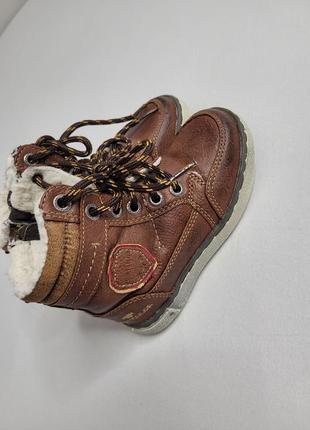 Ботинки ботинки зимние кожаные 17 см 26 размер2 фото