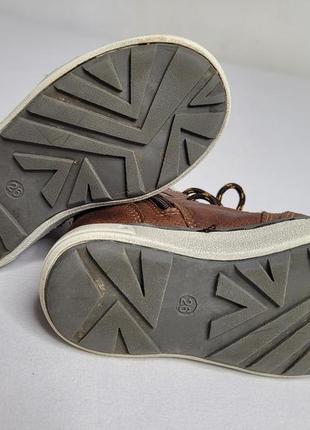 Ботинки ботинки зимние кожаные 17 см 26 размер6 фото