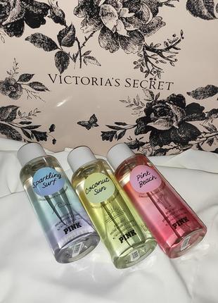 Міст спрей для тіла pink від victoria's secret ❤️