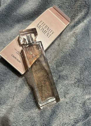 Парфюмированая вода calvin klein eternity moment, цветочный аромат3 фото