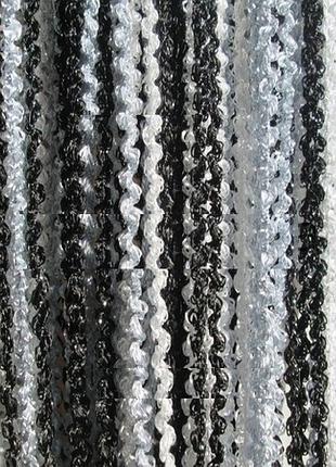 Штори нитки спіралі райдужні