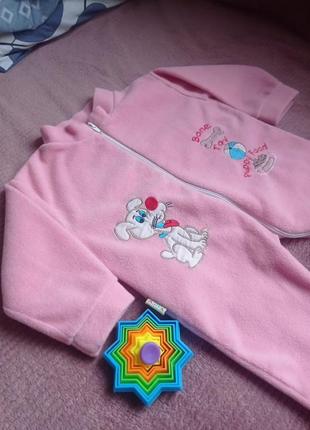 Комбинезон для младенца флисовый