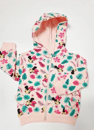 Худі на блискавці. толстовка міні маус