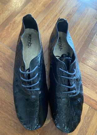 Туфли тапочки кожаные kmb испания 41