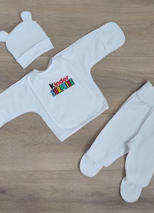 Комплект для новонародженого малюка в пологових будинках красивий костюм для немовлят
