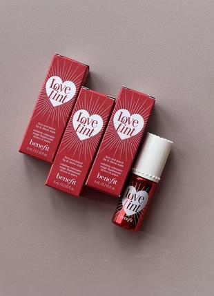 Тинт для губ benefit lovetint1 фото