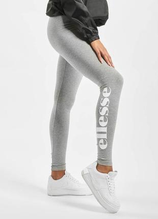 Лосины ellesse серые хлопковые женские оригинал