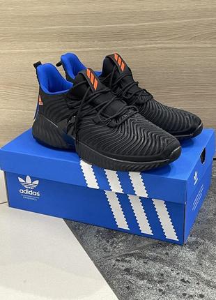 Кроссовки adidas alphabounce (black) маломеры